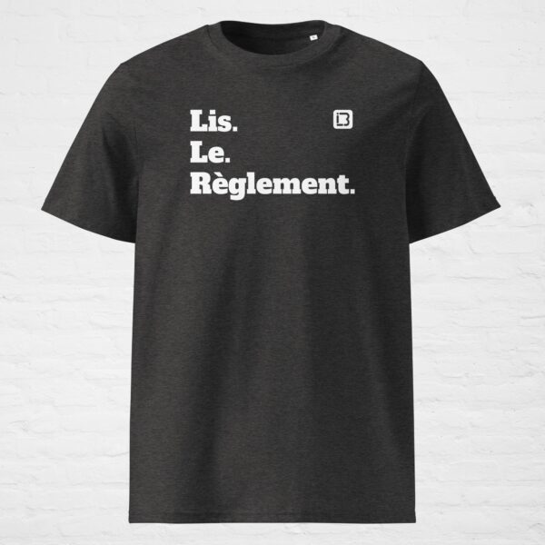 Unisex organic cotton creator 2.0 t shirt dark heather grey front 6a0c48a02db55.jpg