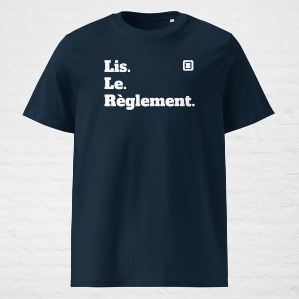 Unisex organic cotton creator 2.0 t shirt french navy front 6a0c48a02b7c2.jpg
