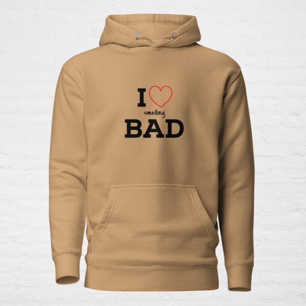 Unisex premium pullover hoodie khaki front 6a0c44114aa24.jpg