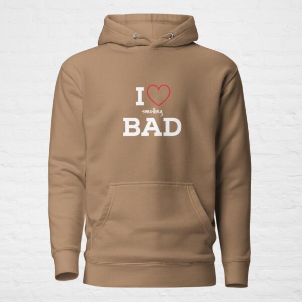Unisex premium pullover hoodie latte front 6a0c448163b16.jpg