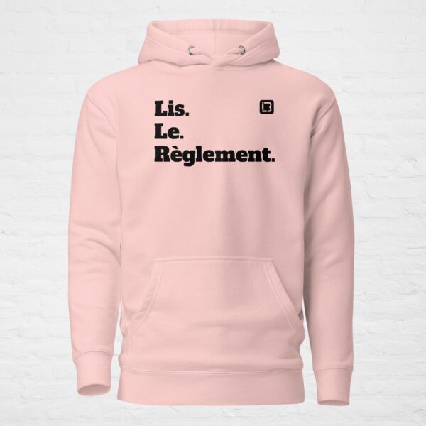 Unisex premium pullover hoodie light pink front 6a0c48fa1f19d.jpg
