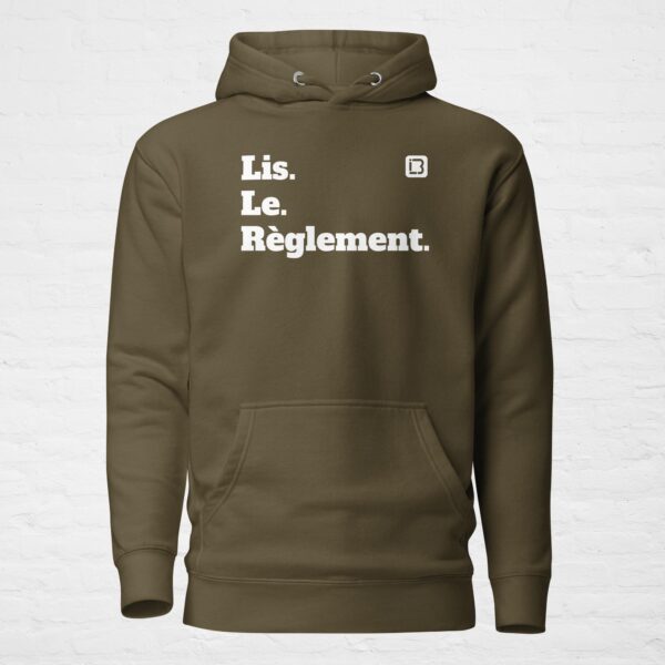 Unisex premium pullover hoodie military green front 6a0c494e8a445.jpg