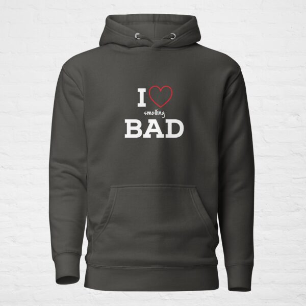 Unisex premium pullover hoodie vintage black front 6a0c448165c0b.jpg