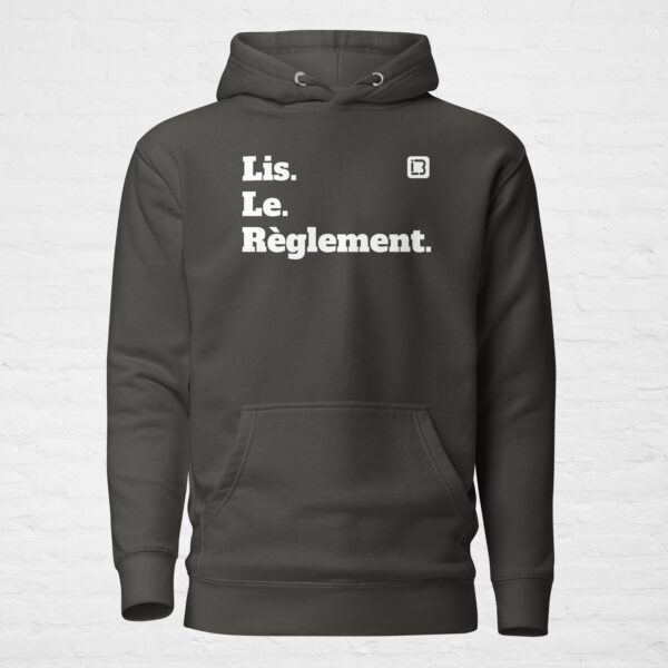 Unisex premium pullover hoodie vintage black front 6a0c494e846f0.jpg